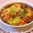 バケットのカレーグラタン