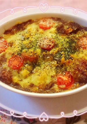 バケットのカレーグラタン-レシピのメイン写真