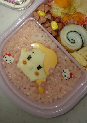 キャラ弁 ツムツム♡ラプンツェル-レシピのメイン写真
