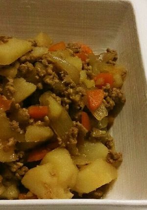 合挽きで簡単！しみしみ肉じゃが-レシピのメイン写真