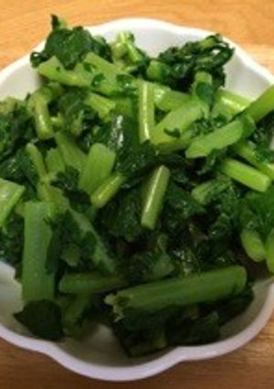 大根の葉のわさび漬け-レシピのメイン写真