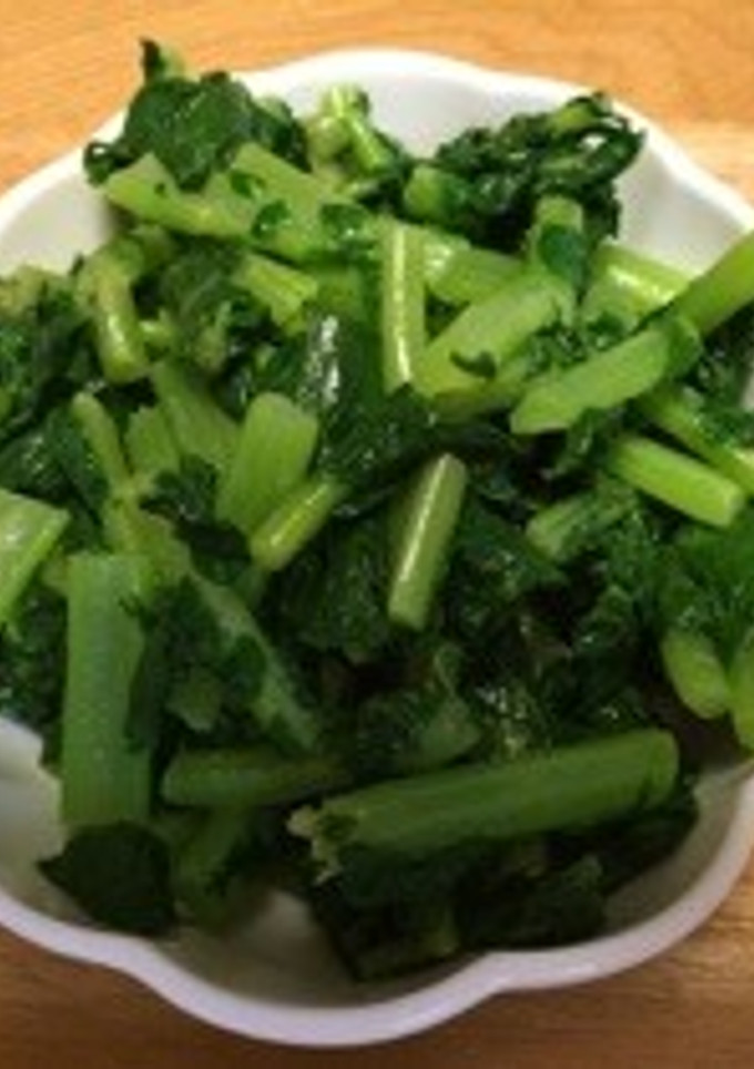 大根の葉のわさび漬け-レシピのメイン写真