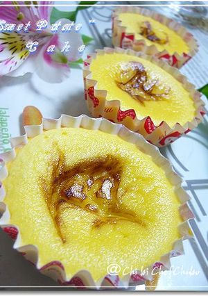 混ぜて焼くだけっ！さつまいものケーキ♪-レシピのメイン写真