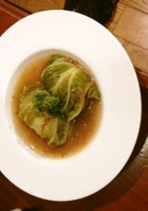 かつおネギだれとろとろロール白菜-レシピのメイン写真