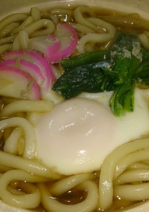 めんつゆで鍋焼きうどん-レシピのメイン写真