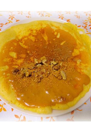 金ごまソースのパンケーキ-レシピのメイン写真