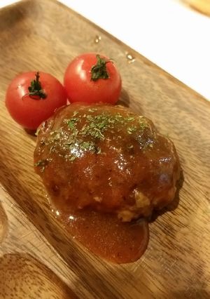幼児向け♪＊豆腐入り煮込みハンバーグ＊-レシピのメイン写真