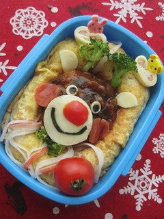 クリスマス~トナカイお弁当(キャラ弁)-レシピのメイン写真