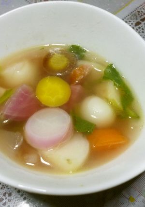 カラフル根菜のポトフ-レシピのメイン写真