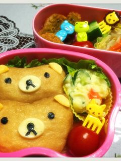 リラックマ★いなりずし★キャラ弁-レシピのメイン写真