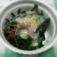 分葱とほうれん草のぬた和え