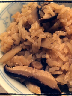 超簡単ゴボウと椎茸と鶏肉の炊き込み御飯。-レシピのメイン写真