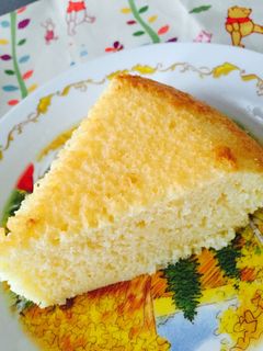 朝飯にも♡甘さ控えめふんわりケーキ-レシピのメイン写真