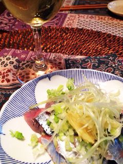 脂ののった秋刀魚をたたきに-レシピのメイン写真