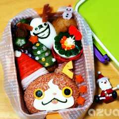 รูปของ 妖怪ウォッチ キャラ弁★クリスマスver
