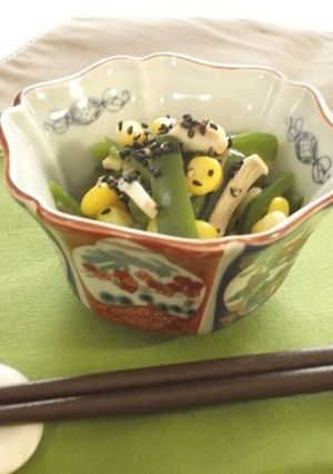 レンジで！エリンギとコーンの麺つゆ和え-レシピのメイン写真