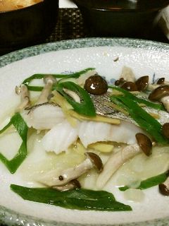 簡単!レンジで鱈の酒蒸し!!-レシピのメイン写真