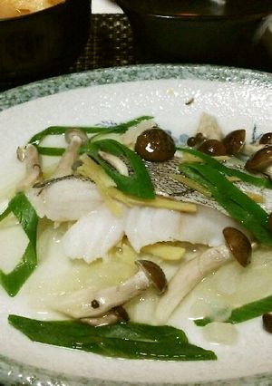簡単!レンジで鱈の酒蒸し!!-レシピのメイン写真