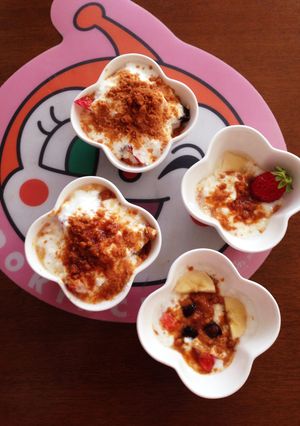 離乳食にも！色々入れてヨーグルト♡-レシピのメイン写真