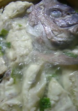 鯛と大根ねぎ豆乳鍋-レシピのメイン写真