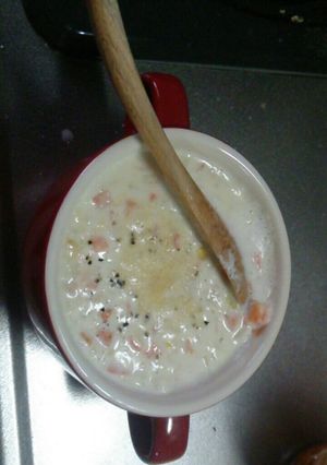 ちょ～簡単ミルクスープ-レシピのメイン写真
