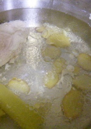 手作りチキンスープの素-レシピのメイン写真