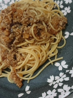 豚ひき肉で☆簡単ミートパスタ-レシピのメイン写真