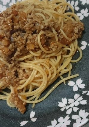 豚ひき肉で☆簡単ミートパスタ-レシピのメイン写真