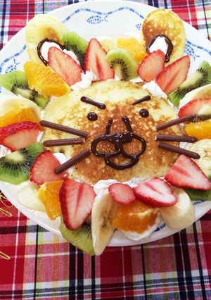 ✩ライオンケーキで気分もHAPPY✩-レシピのメイン写真