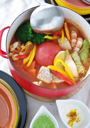２０１４話題の！塩レモントマト鍋-レシピのメイン写真