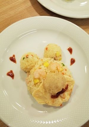 くまさんエビピラフ☆のせピラ-レシピのメイン写真