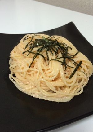 バターとタラコのみ！タラコスパゲティー-レシピのメイン写真