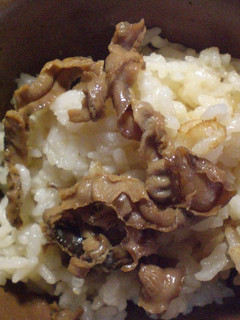 帆立貝の貝ひも缶詰で炊き込みご飯-レシピのメイン写真