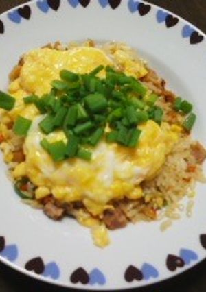 トロトロ玉子の餡かけチャーハン-レシピのメイン写真