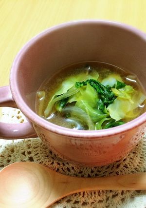 キャベツの生姜スープ-レシピのメイン写真