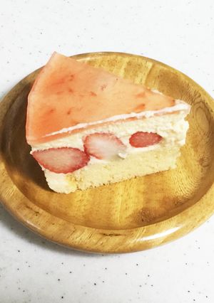 苺のカスタードムースケーキ-レシピのメイン写真