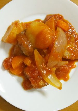豚肩ロースのトマト煮-レシピのメイン写真