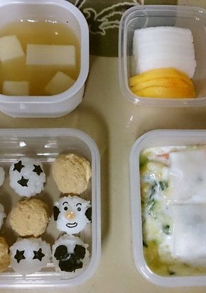 離乳食のキャラ弁-レシピのメイン写真
