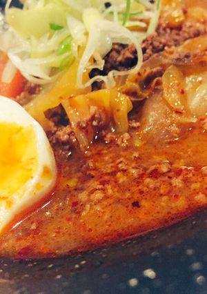 超本格!!辛味噌ラーメン〜鶏白湯仕立て〜-レシピのメイン写真