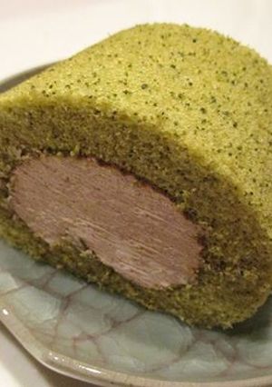 抹茶ロールケーキ（共立て）-レシピのメイン写真