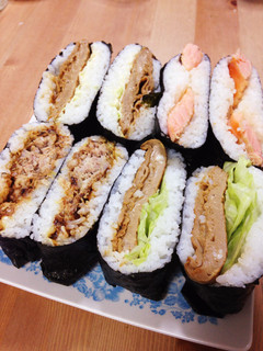 【お弁当】おにぎらず作ってみた!-レシピのメイン写真