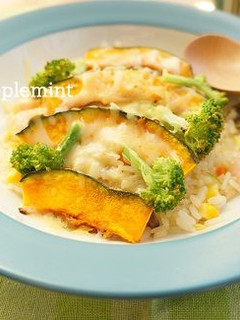 のせピラ南瓜とブロッコリーのチーズ焼き-レシピのメイン写真