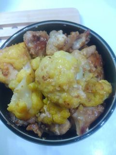 カリフラワーと鶏肉のマヨ醤油炒め~-レシピのメイン写真