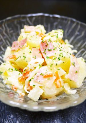 レンジで5分！簡単☆ポテトサラダ by ほっこり～の 【クックパッド