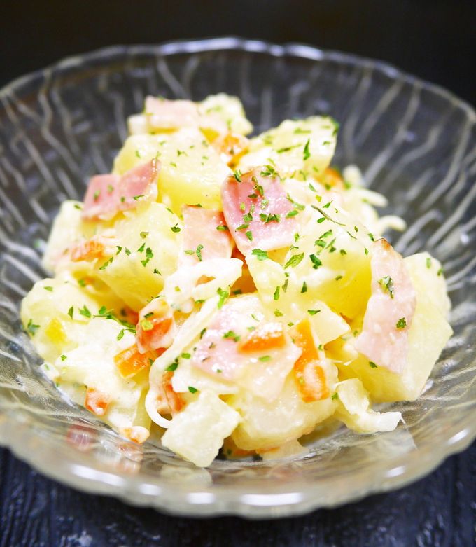 レンジで5分！簡単☆ポテトサラダ by ほっこり～の 【クックパッド