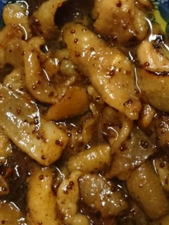 鶏皮ハニーマスタード!-レシピのメイン写真