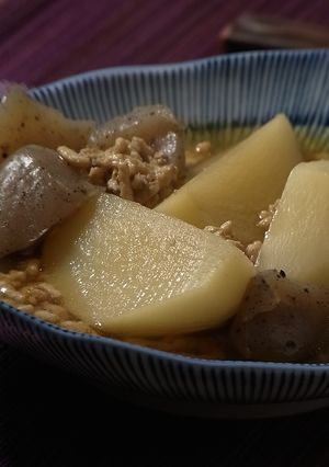 大根のそぼろ煮-レシピのメイン写真