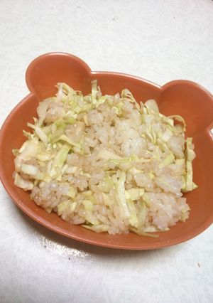 キャベツソースご飯-レシピのメイン写真