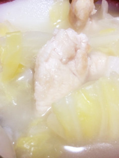喉痛にあったかチキンスープ-レシピのメイン写真