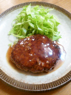 こってりポークハンバーグ♪-レシピのメイン写真
